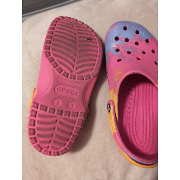 Tye dye crocs size 9 - Picture 2 of 3